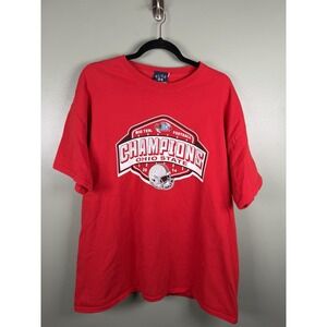 Ohio State Buckeyes 2014 Big Ten Football Champions T-Shirt Red XL